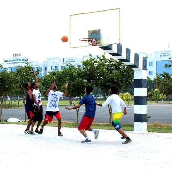 sports facilities like Basket Ball, Cricket, Volley Ball, Throw Ball, Football etc